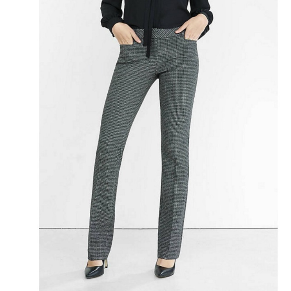 Express Columnist Barely Boot Dress Pant Size 2R